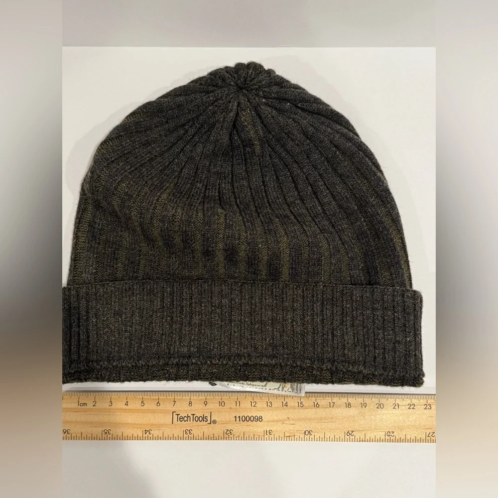 Free people beanie gray green